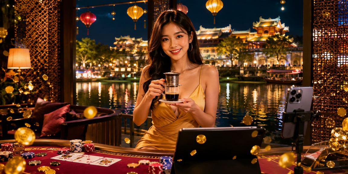 Màn hình chọn trò chơi casino trực tuyến trên điện thoại cho người Việt